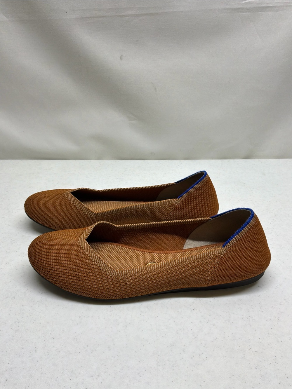 Rothy's The Flat Women's Size 8.5 Brown Casual Classic Slip-On Flats